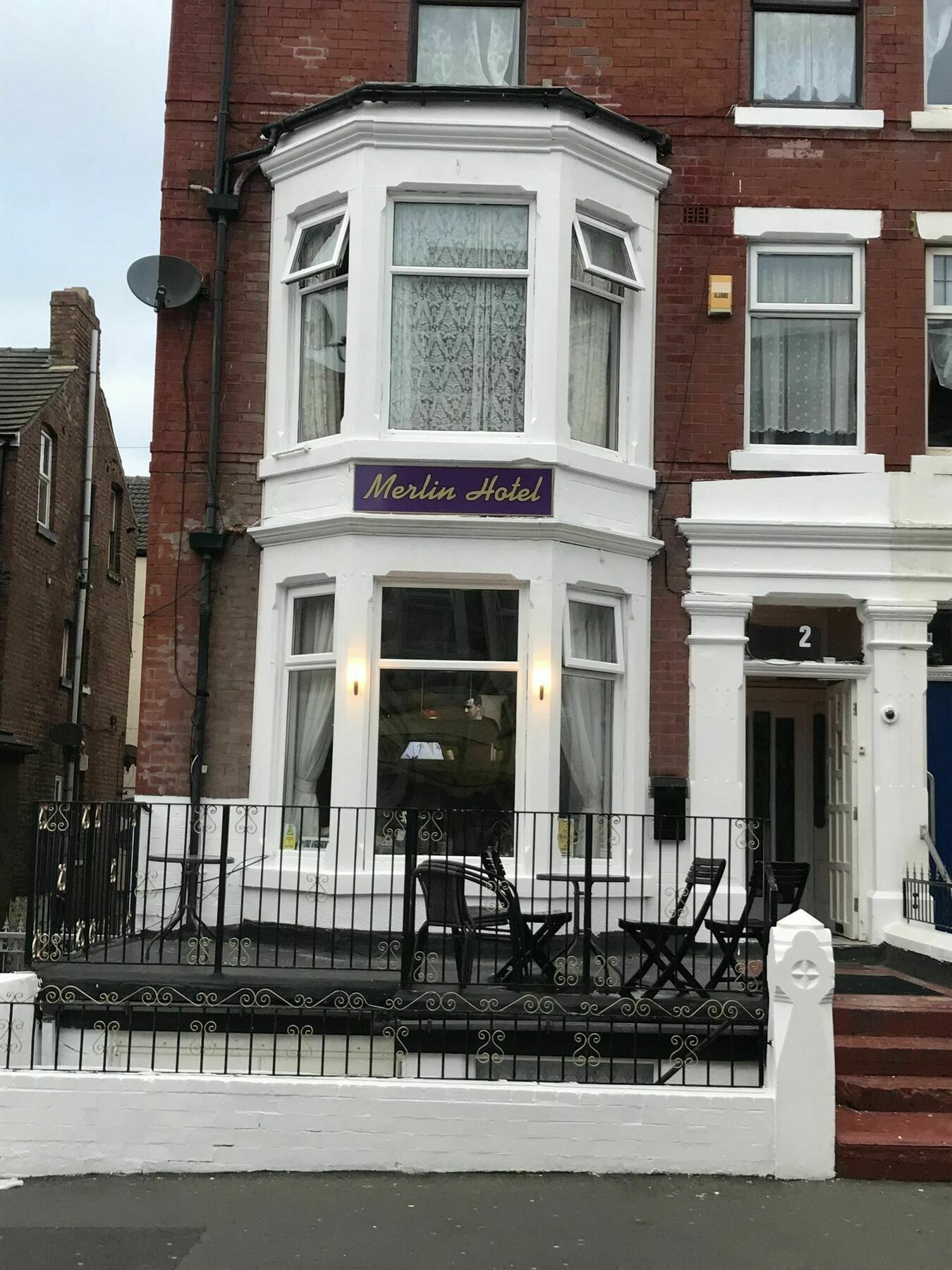 The Merlin Hotel Blackpool Eksteriør bilde
