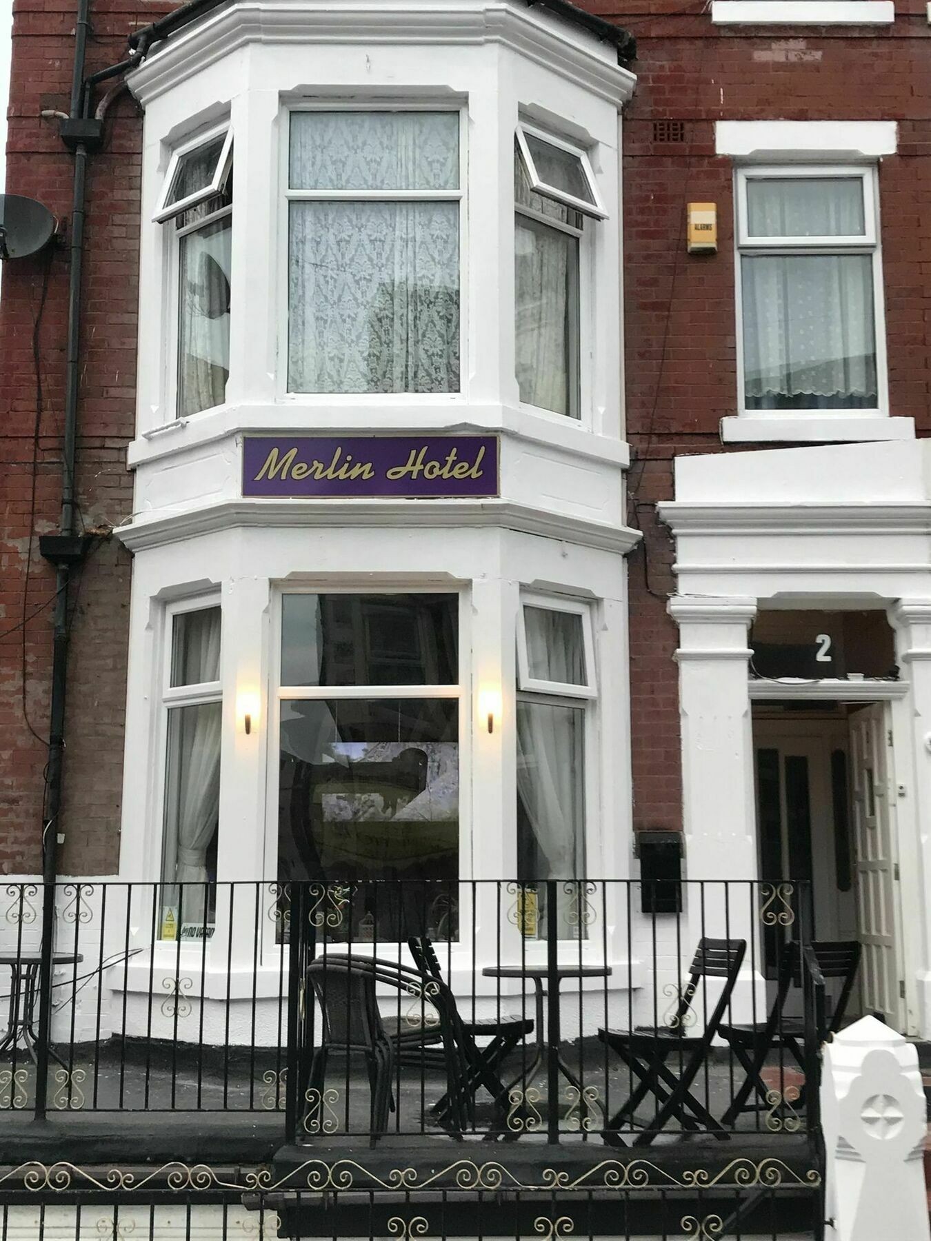 The Merlin Hotel Blackpool Eksteriør bilde